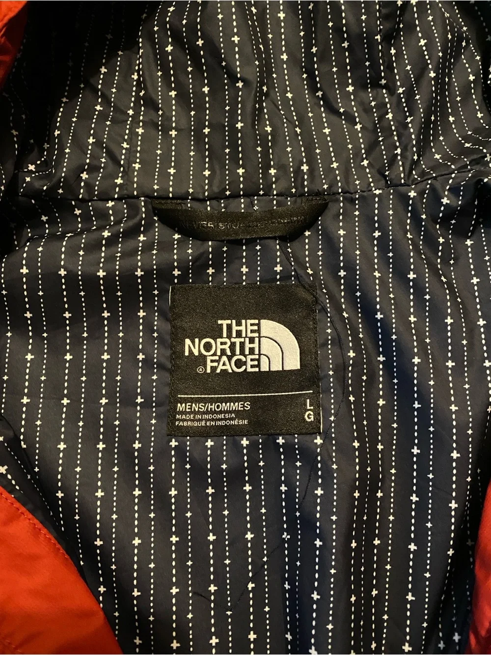 The North Face hooded rain